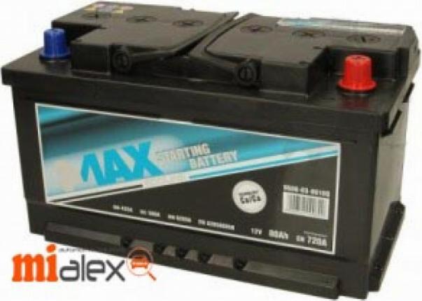 4MAX 0608031004Q - Стартерная аккумуляторная батарея, АКБ autosila-amz.com