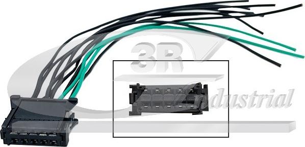 3RG 30601 - Ремкомплект кабеля, тепловентилятор салона (сист.подогр.дв.) autosila-amz.com
