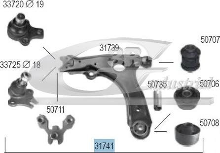 3RG 31741 - Рычаг подвески колеса autosila-amz.com