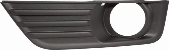 ABAKUS 431-2502R-UD - Решетка вентиляционная в бампере autosila-amz.com
