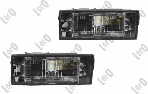 ABAKUS 042-22-905LED - Фонарь освещения номерного знака autosila-amz.com