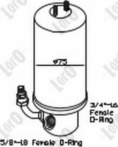 ABAKUS 053-021-0005 - Осушитель, кондиционер autosila-amz.com