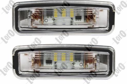 ABAKUS 017-33-905LED - Фонарь освещения номерного знака autosila-amz.com