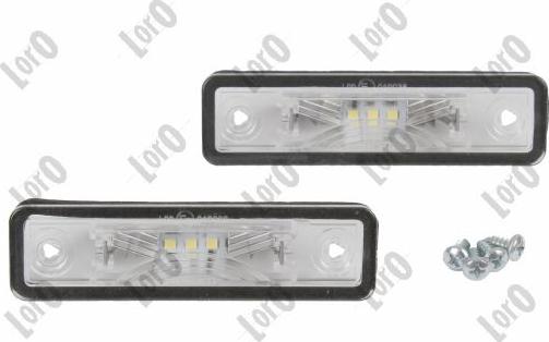 ABAKUS 037-20-900LED - Фонарь освещения номерного знака autosila-amz.com