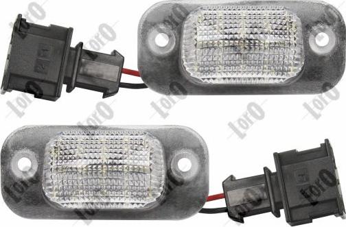 ABAKUS L53-210-0007LED - Фонарь освещения номерного знака autosila-amz.com