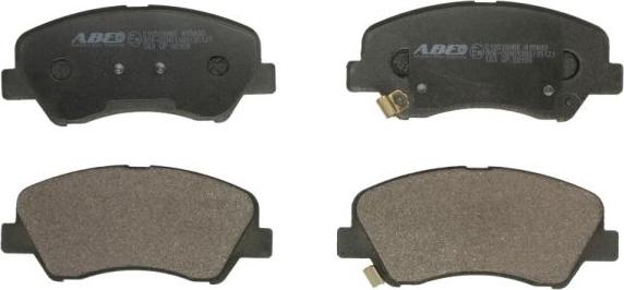 ABE C10529ABE - Тормозные колодки, дисковые, комплект autosila-amz.com