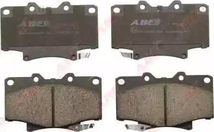 ABE C12055ABE - Тормозные колодки, дисковые, комплект autosila-amz.com