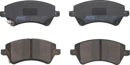 ABE C12101ABE-P - Тормозные колодки, дисковые, комплект autosila-amz.com
