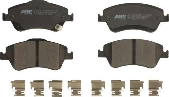 ABE C12131ABE-P - Тормозные колодки, дисковые, комплект autosila-amz.com