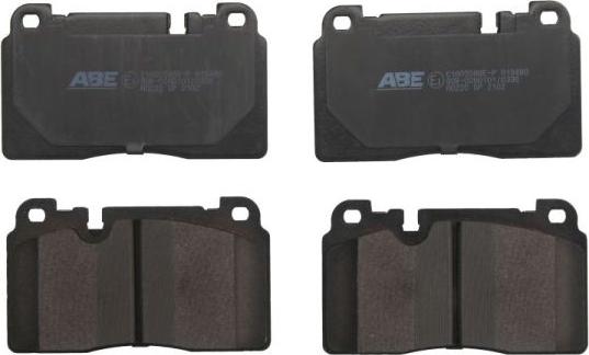 ABE C1A055ABE-P - Тормозные колодки, дисковые, комплект autosila-amz.com