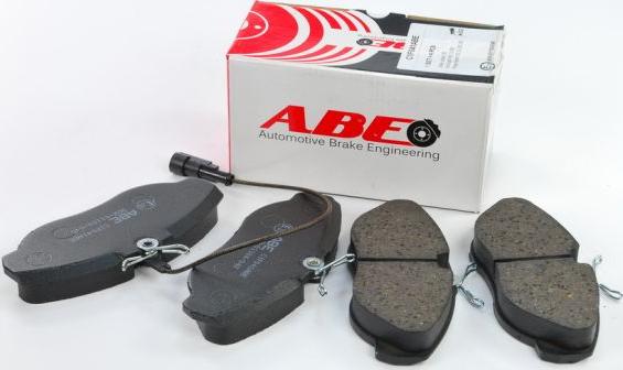 ABE C1F041ABE - Тормозные колодки, дисковые, комплект autosila-amz.com