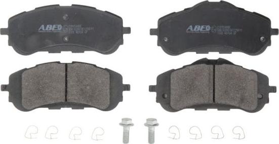 ABE C1P054ABE - Дисковые тормозные колодки, комплект autosila-amz.com