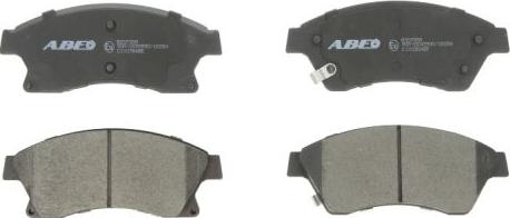 ABE C1X036ABE - Тормозные колодки, дисковые, комплект autosila-amz.com
