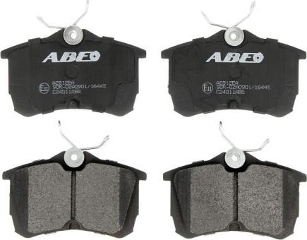 ABE C24011ABE - Тормозные колодки, дисковые, комплект autosila-amz.com