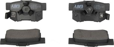 ABE C24020ABE - Тормозные колодки, дисковые, комплект autosila-amz.com