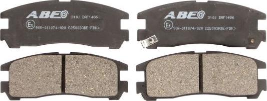 ABE C25003ABE - Тормозные колодки, дисковые, комплект autosila-amz.com