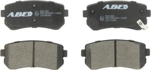 ABE C20308ABE - Тормозные колодки, дисковые, комплект autosila-amz.com