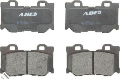 ABE C21049ABE - Тормозные колодки, дисковые, комплект autosila-amz.com