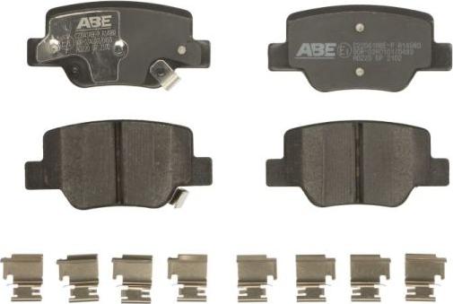 ABE C22041ABE-P - Тормозные колодки, дисковые, комплект autosila-amz.com