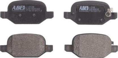 ABE C2F014ABE - Тормозные колодки, дисковые, комплект autosila-amz.com