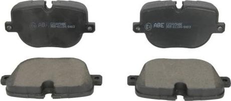 ABE C2I005ABE - Тормозные колодки, дисковые, комплект autosila-amz.com