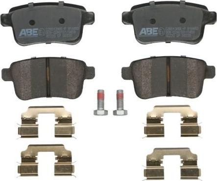 ABE C2R012ABE-P - Тормозные колодки, дисковые, комплект autosila-amz.com