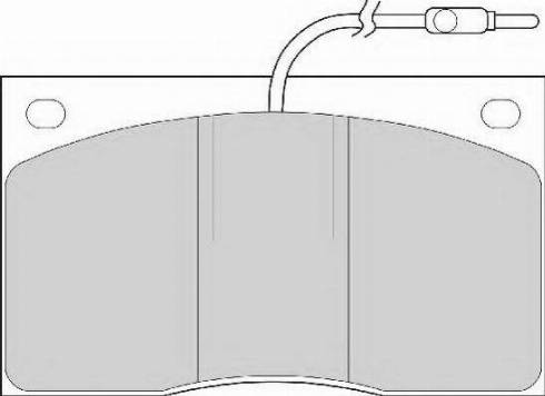 ABEX AVR123 - Тормозные колодки, дисковые, комплект autosila-amz.com