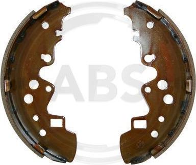 A.B.S. 9084 - Комплект барабанных тормозных колодок autosila-amz.com