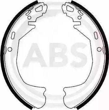 A.B.S. 40636 - Комплект тормозных колодок autosila-amz.com