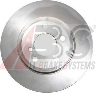 A.B.S. 17597 OE - Тормозной диск autosila-amz.com