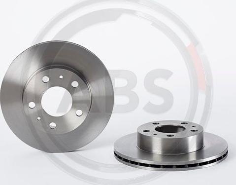 A.B.S. 09.5906.14 - Тормозной диск autosila-amz.com