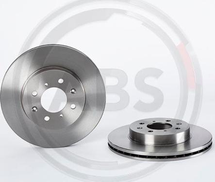 A.B.S. 09.5457.10 - Тормозной диск autosila-amz.com
