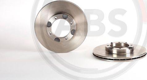 A.B.S. 09.5004.10 - Тормозной диск autosila-amz.com