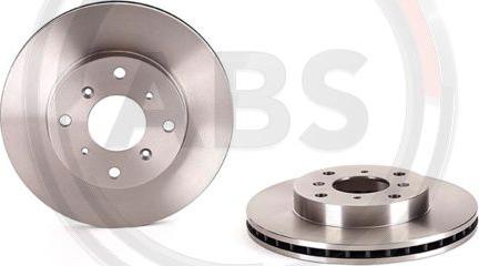 A.B.S. 09.6753.10 - Тормозной диск autosila-amz.com