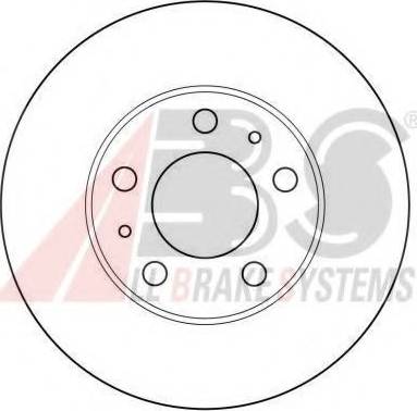 A.B.S. 09.8931.20 - Тормозной диск autosila-amz.com