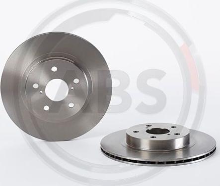A.B.S. 09.7225.10 - Тормозной диск autosila-amz.com
