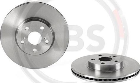 A.B.S. 09.A535.20 - Тормозной диск autosila-amz.com