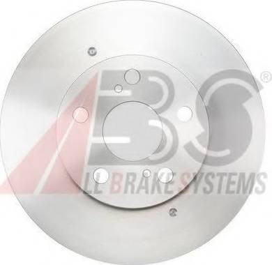 A.B.S. 17610 OE - Тормозной диск autosila-amz.com