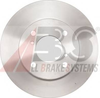 A.B.S. 18021 OE - Тормозной диск autosila-amz.com