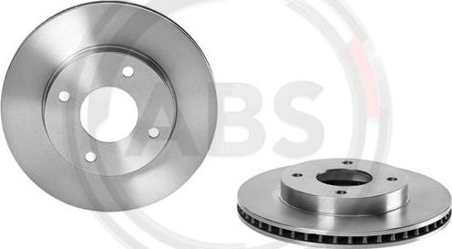 A.B.S. 09.B526.10 - Тормозной диск autosila-amz.com
