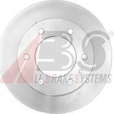 A.B.S. 18017 OE - Тормозной диск autosila-amz.com