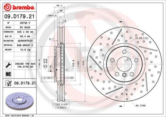 A.B.S. 09.D179.21 - Тормозной диск autosila-amz.com