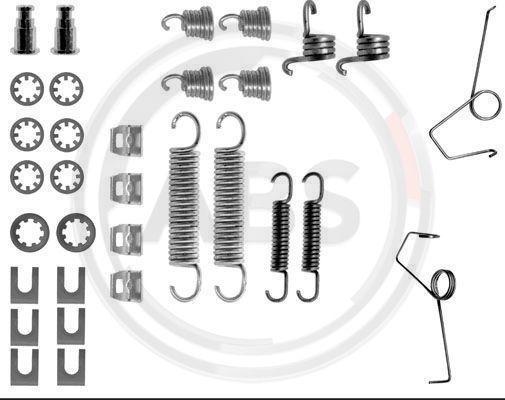 A.B.S. 0686Q - Комплектующие, барабанный тормозной механизм autosila-amz.com