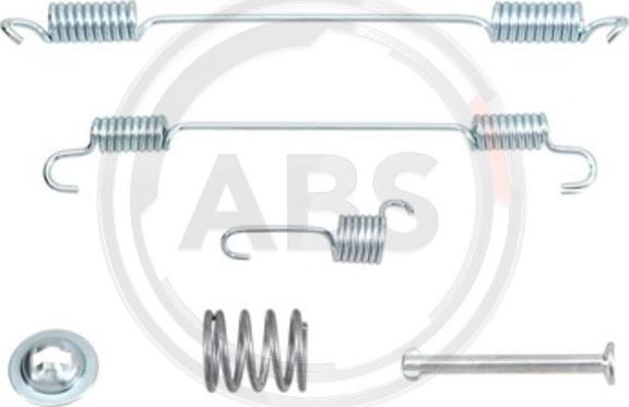 A.B.S. 0021Q - Комплектующие, барабанный тормозной механизм autosila-amz.com