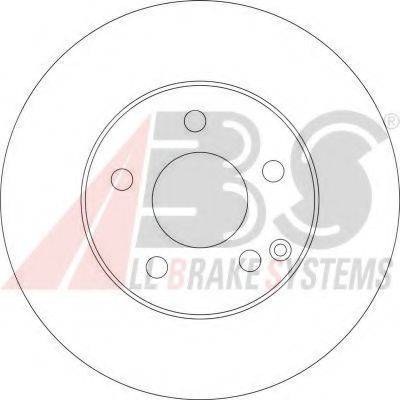 A.B.S. 17402 OE - Тормозной диск autosila-amz.com