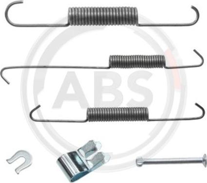 A.B.S. 0854Q - Комплектующие, барабанный тормозной механизм autosila-amz.com