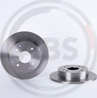 A.B.S. 08.5803.10 - Тормозной диск autosila-amz.com