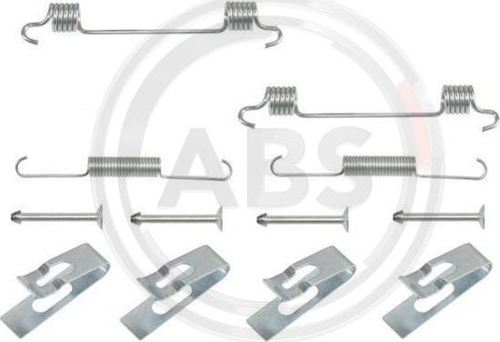 A.B.S. 0808Q - Комплектующие, барабанный тормозной механизм autosila-amz.com