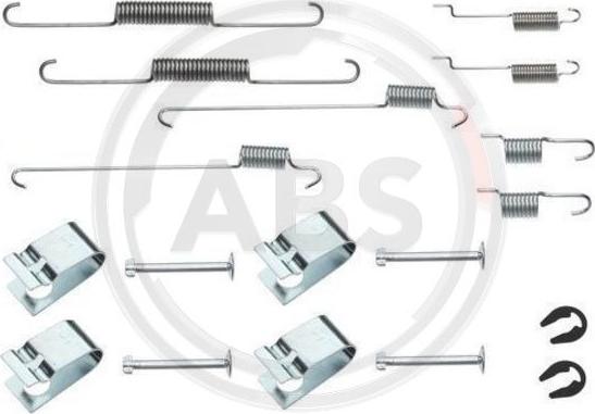 A.B.S. 0815Q - Комплектующие, барабанный тормозной механизм autosila-amz.com