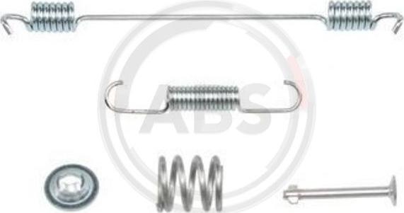 A.B.S. 0889Q - Комплектующие, барабанный тормозной механизм autosila-amz.com